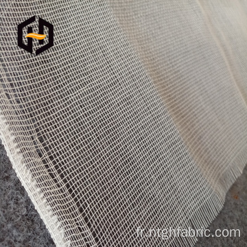 Tissu composite de support en maille de polyester pour tapis de yoga